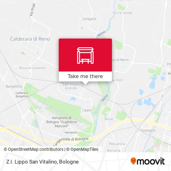 Z.I. Lippo San Vitalino map