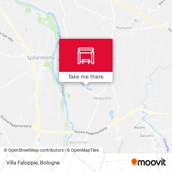 Villa Faloppie map