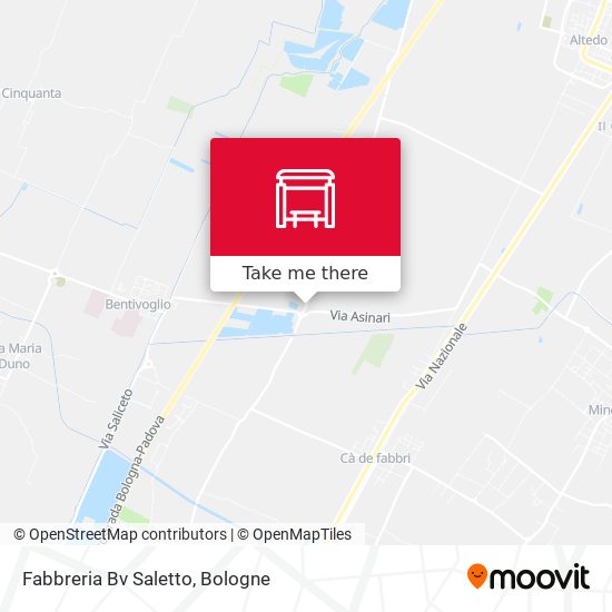 Fabbreria Bv Saletto map