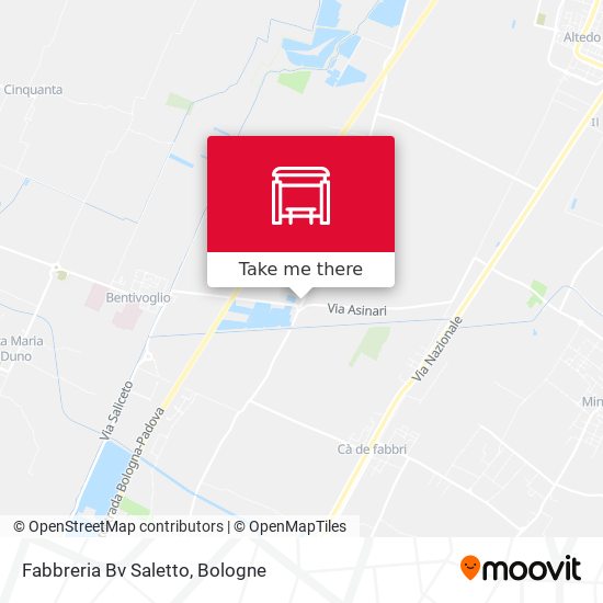Fabbreria Bv Saletto map