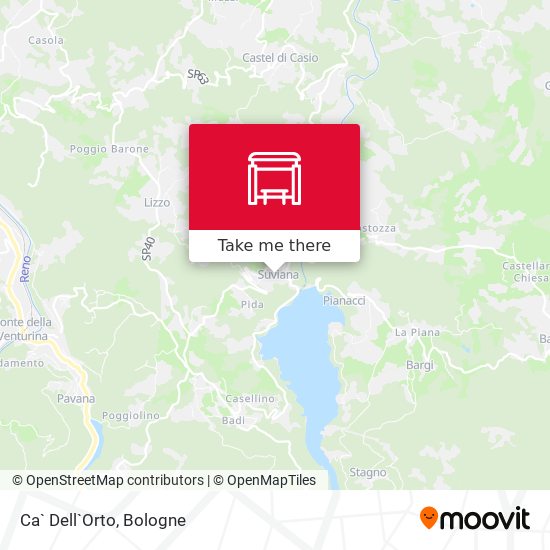 Ca` Dell`Orto map