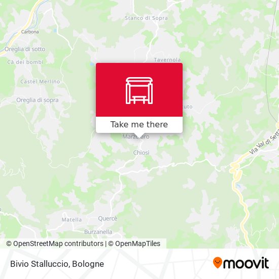 Bivio Stalluccio map