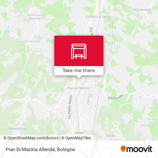 Pian Di Macina Allende map