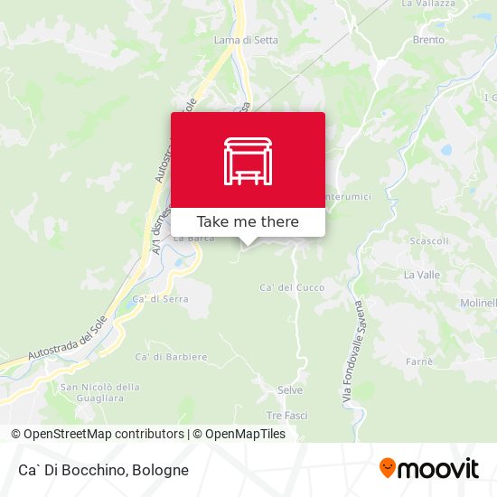 Ca` Di Bocchino map