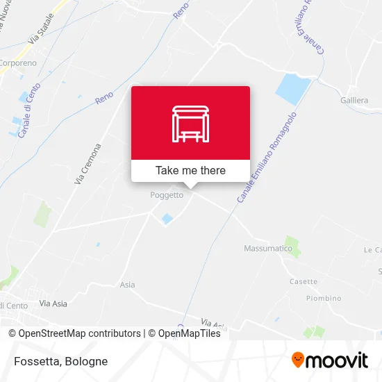 Fossetta map