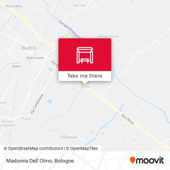 Madonna Dell`Olmo map