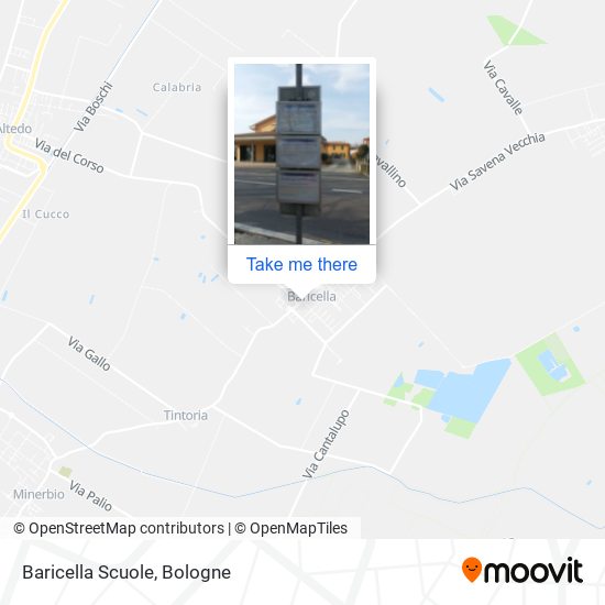 Baricella Scuole map
