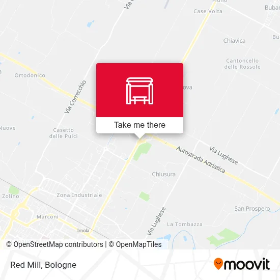 Red Mill map