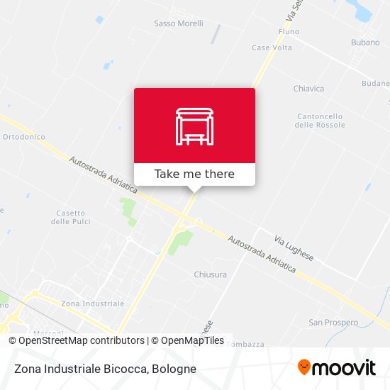 Zona Industriale Bicocca map
