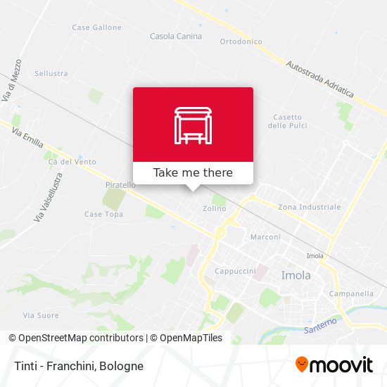 Tinti - Franchini map