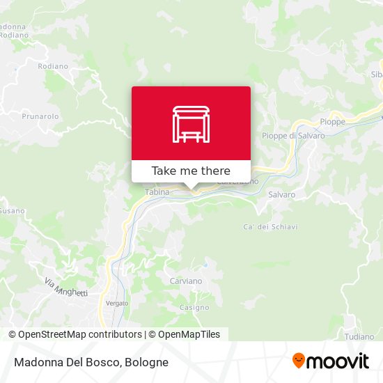 Madonna Del Bosco map