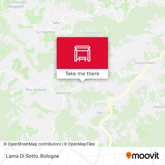 Lama Di Sotto map