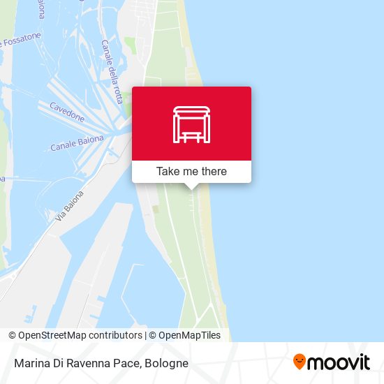 Marina Di Ravenna Pace map