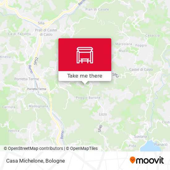 Casa Michelone map