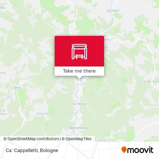 Ca` Cappelletti map