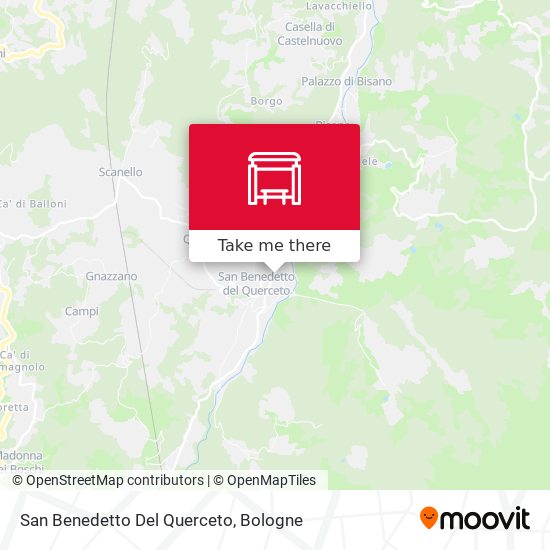 San Benedetto Del Querceto map