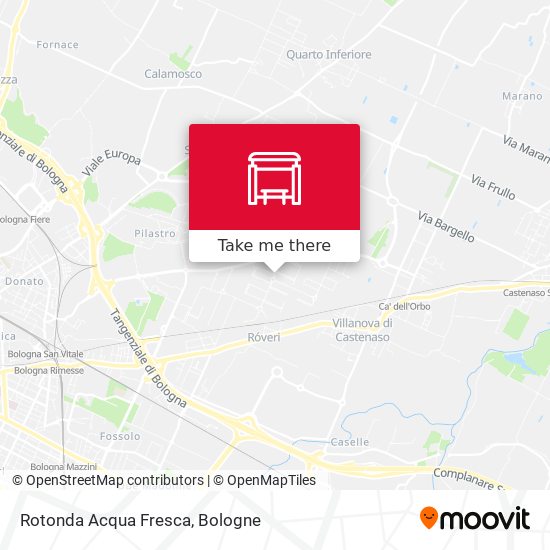 Rotonda Acqua Fresca map