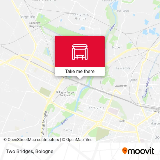 Two Bridges map