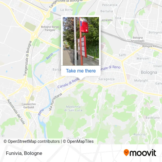 Funivia map