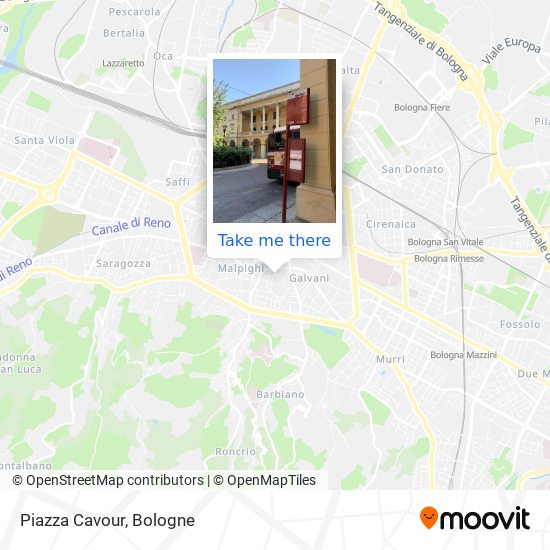 Piazza Cavour map