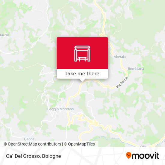 Ca` Del Grosso map