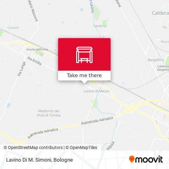 Lavino Di M. Simoni map