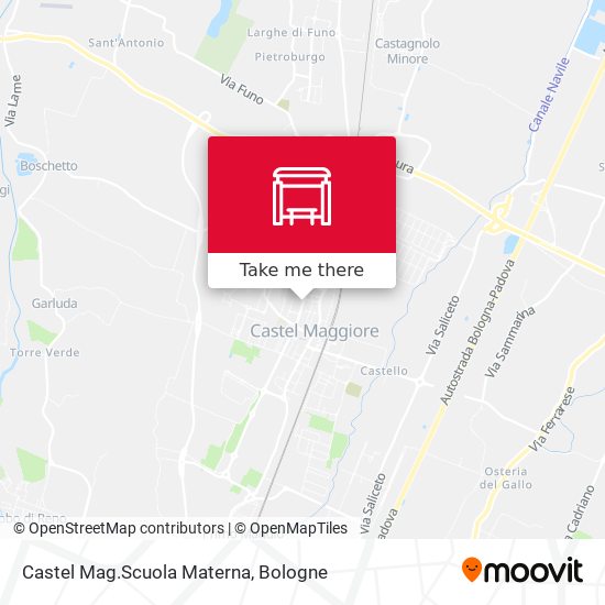 Castel Mag.Scuola Materna map