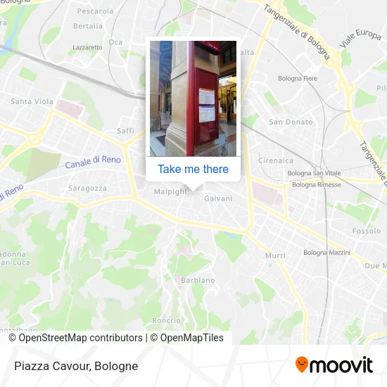 Piazza Cavour map