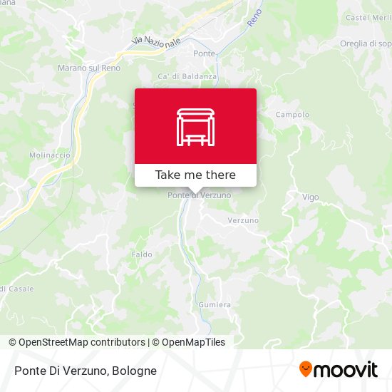 Ponte Di Verzuno map