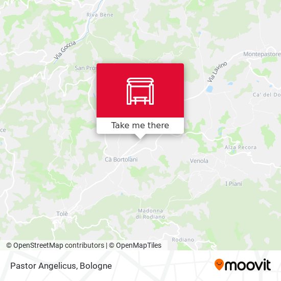 Pastor Angelicus map