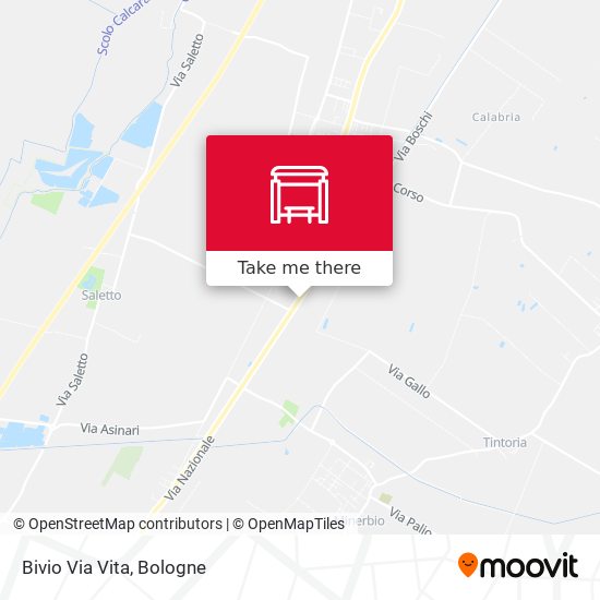 Bivio Via Vita map