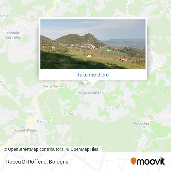 Rocca Di Roffeno map