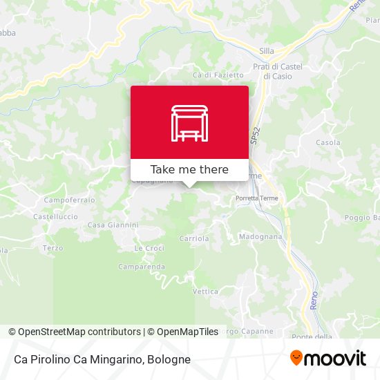 Ca Pirolino Ca Mingarino map