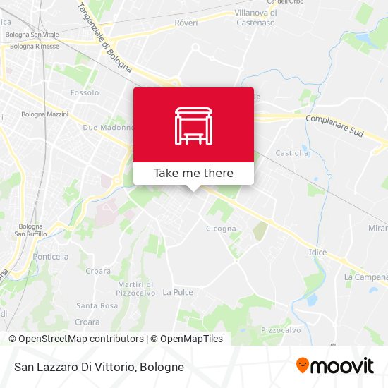San Lazzaro Di Vittorio map