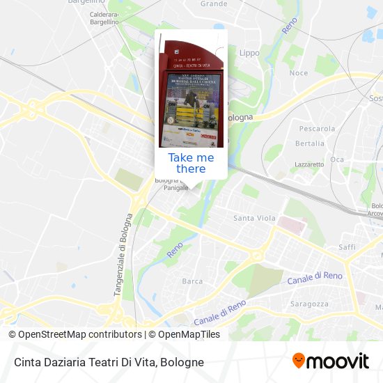 Cinta Daziaria Teatri Di Vita map