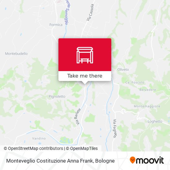 Monteveglio Costituzione Anna Frank map
