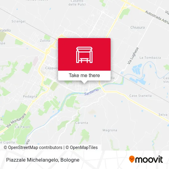 Piazzale Michelangelo map