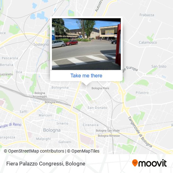Fiera Palazzo Congressi map