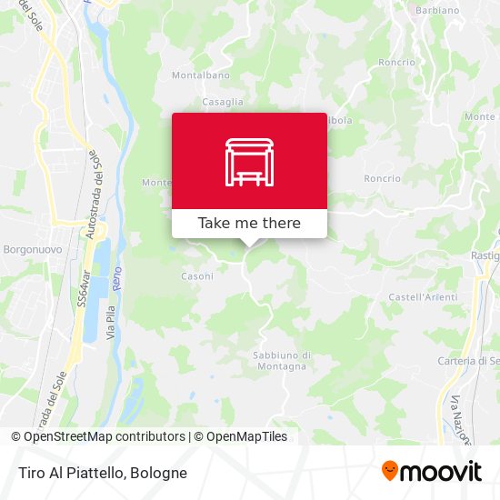 Tiro Al Piattello map