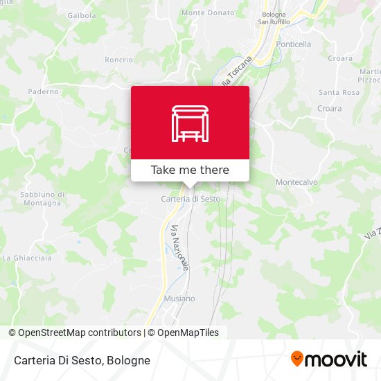 Carteria Di Sesto map
