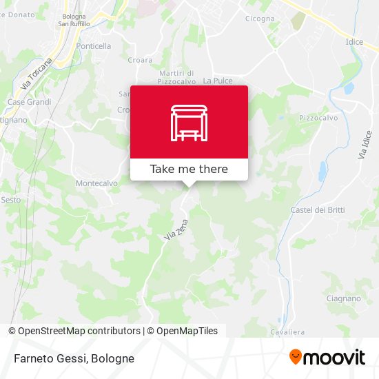 Farneto Gessi map