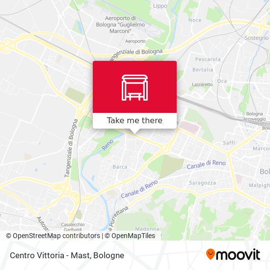 Centro Vittoria - Mast map