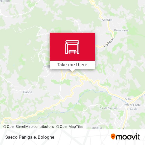 Saeco Panigale map