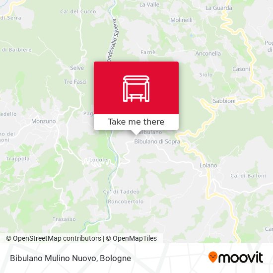 Bibulano Mulino Nuovo map