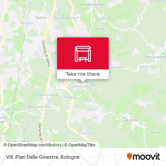 Vill. Pian Delle Ginestre map