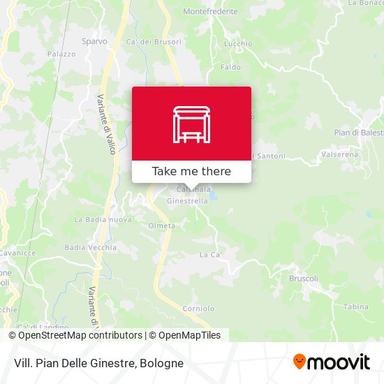 Vill. Pian Delle Ginestre map