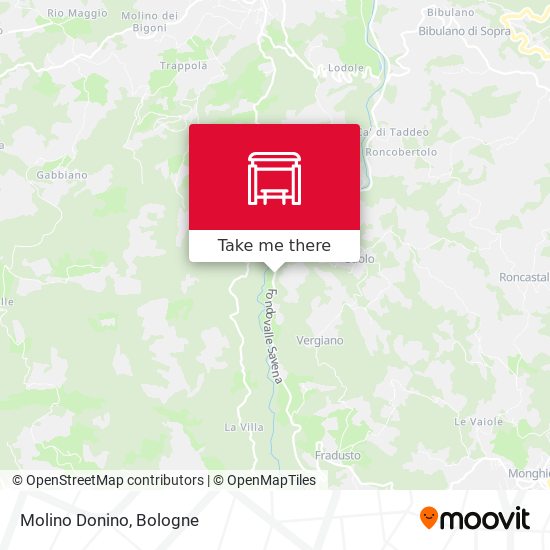 Molino Donino map