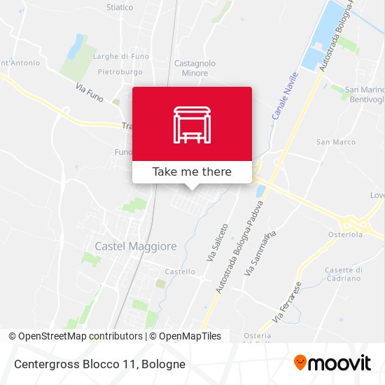 Centergross Blocco 11 map