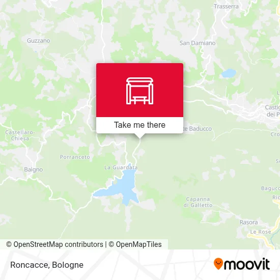 Roncacce map