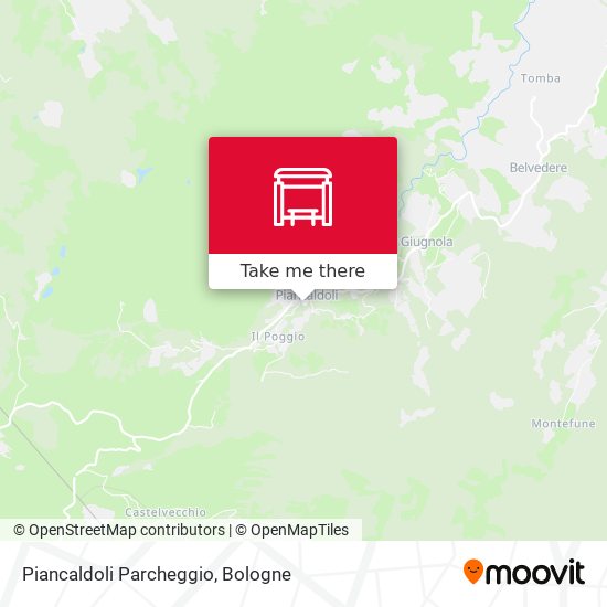 Piancaldoli Parcheggio map